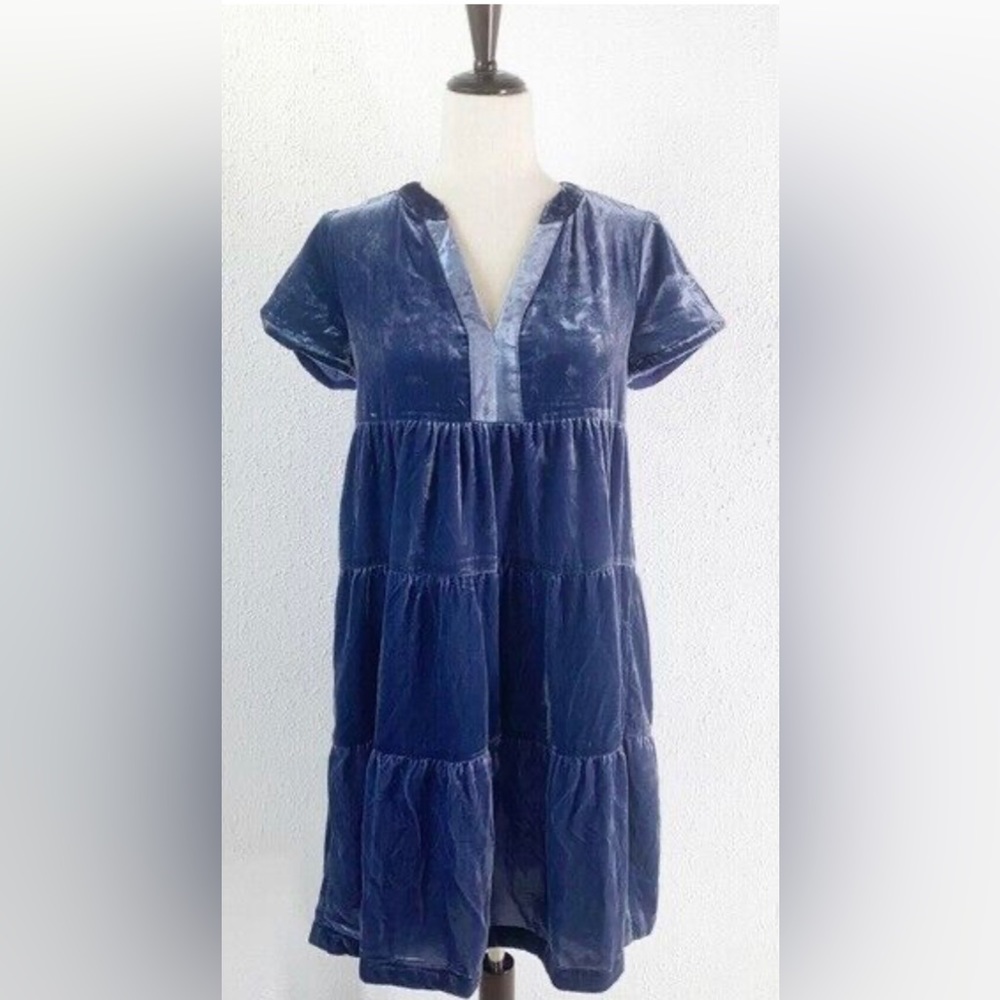Anthropologie Maeve Harper Velvet Dress NWT